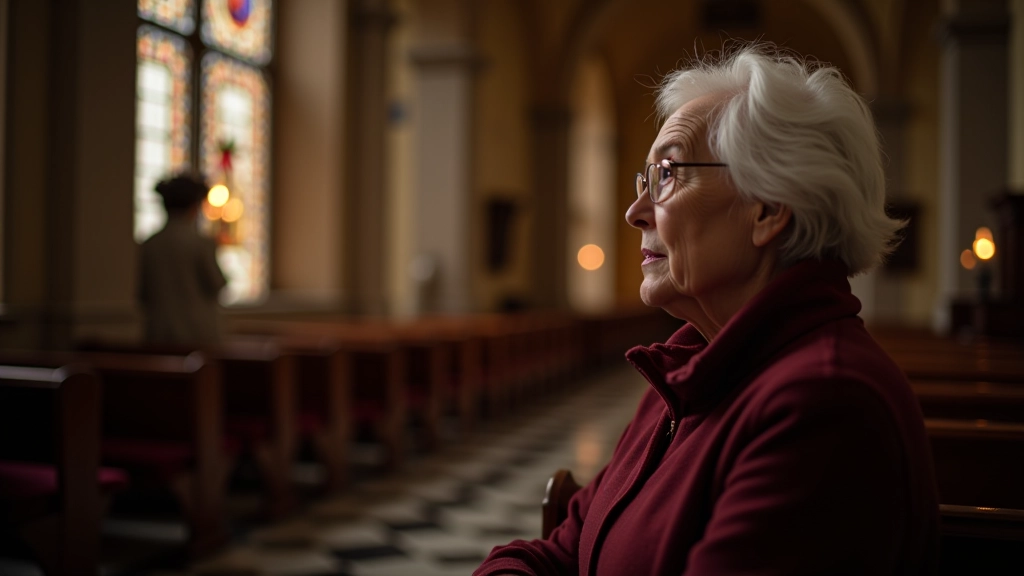 Senora tyrinėja tutnemes bažnyčios interjero detales ir architektūrą